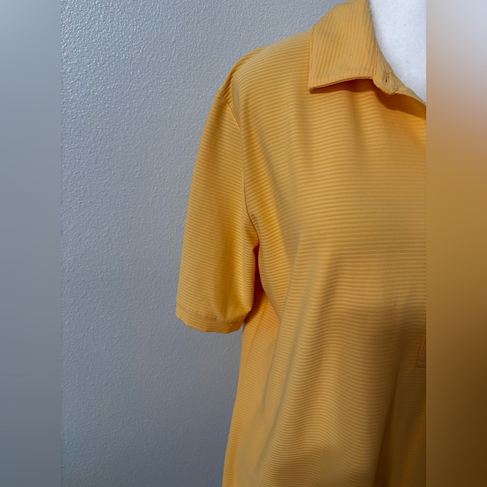 NWOT CALIA Women's Puff Sleeve Golf Polo Yellow SZ XL Athleisure Pickleball - Picture 4 of 10